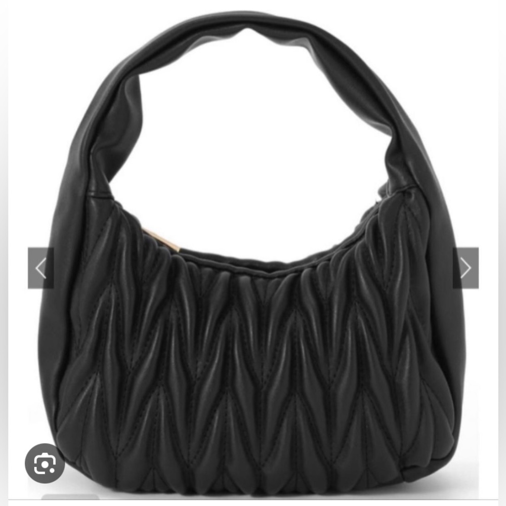 New! Quilting handbag black